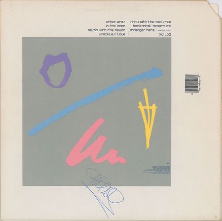 Lot #2153 Robert Plant and Phil Collins Signed Album - Image 2