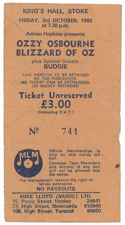 Lot #2627  Ozzy Osbourne Signed Album Sleeve - Image 3