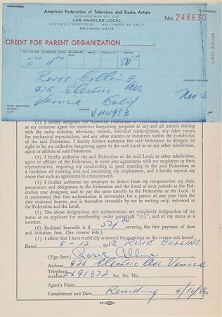Lot #5370  Musician Contracts - Image 3