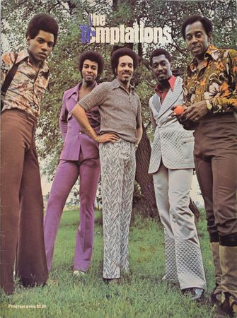 Lot #2309 The Temptations Signed Program - Image 1