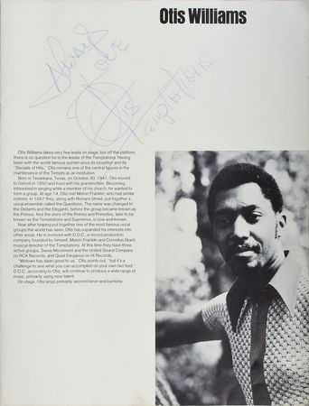 Lot #2309 The Temptations Signed Program - Image 2