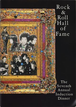 Lot #2111 1992 Rock and Roll Hall of Fame Induction Program and CD Featuring Hendrix - Image 2