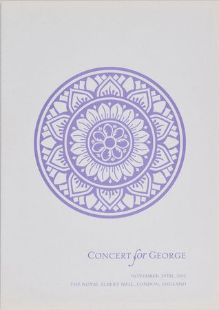 Lot #2040  Concert for George Program - Image 1