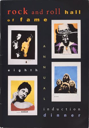 Lot #2140 1993 Rock and Roll Hall of Fame Program and CD Featuring The Doors - Image 2
