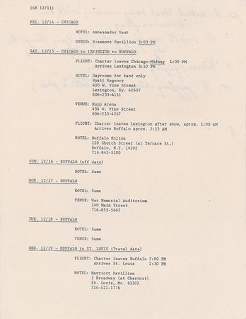 Lot #2706  Prince Handwritten Album Art Notes - Image 4