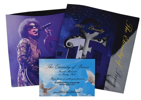 Lot #2715  Prince Memorial Service Gift Bag - Image 8