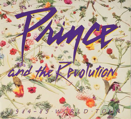 Lot #2717  Prince Original Purple Rain Tour Program - Image 1
