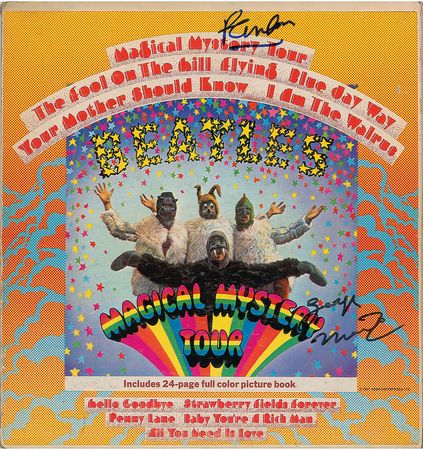 Lot #2035  Beatles: McCartney and Martin Signed