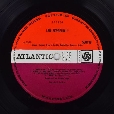 Lot #2141  Led Zeppelin Signed Album - Image 2