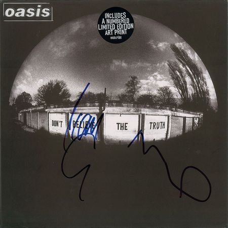 Lot #2809  Oasis Signed Album - Image 1