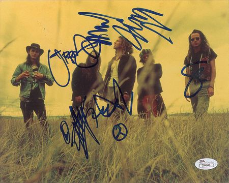 Lot #2788  Pearl Jam Signed Photograph
