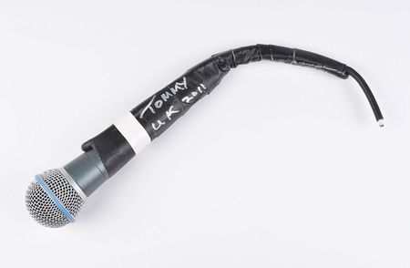 Lot #2256 The Who: Roger Daltrey's Stage-Used and Signed Microphone - Image 1