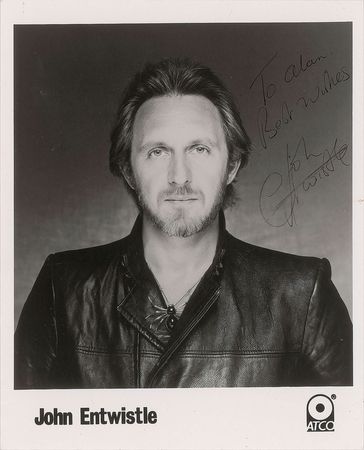 Lot #2316 The Who Group of (3) Signed Photographs - Image 1