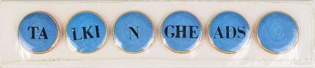 Lot #9223  Talking Heads Group of (3) Items - Image 3