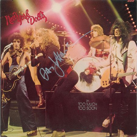 Lot #2435 David Johansen Pair of Signed Albums - Image 2