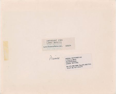 Lot #2751  Prince 1984 Original Vintage Photograph - Image 2