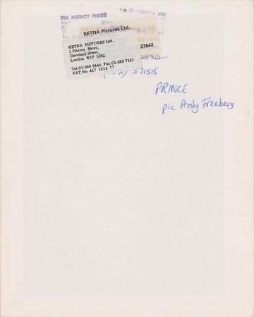 Lot #2771  Prince Original Vintage Photograph - Image 2