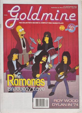 Lot #2505 CJ Ramone's Simpsons Presentation Denim Jacket - Image 3