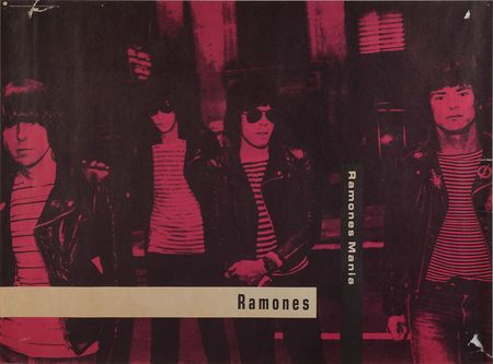 Lot #2559 The Ramones 'Ramones Mania' Poster - Image 1