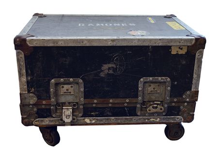 Lot #2499 CJ and Dee Dee Ramone's Tour-Used Ampeg Bass Amplifier Head with Original Ramones Road Case - Image 2