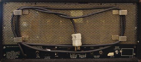 Lot #2499 CJ and Dee Dee Ramone's Tour-Used Ampeg Bass Amplifier Head with Original Ramones Road Case - Image 5