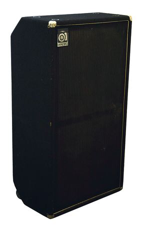 Lot #2498 CJ and Dee Dee Ramone's Tour-Used Bass Cabinet with Original Ramones Road Case - Image 1