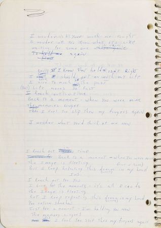 Lot #2496 Brad Delp's Handwritten Lyrics Notebooks - Image 10