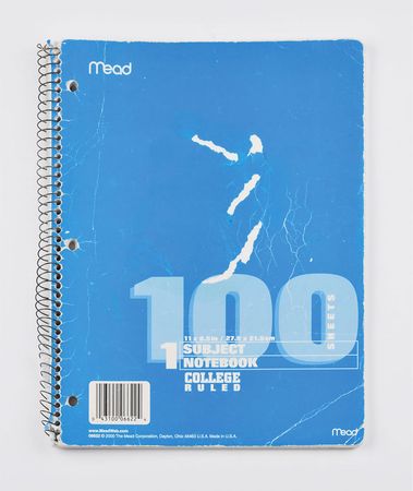 Lot #2495 Brad Delp's Handwritten Lyrics Notebook - Image 7