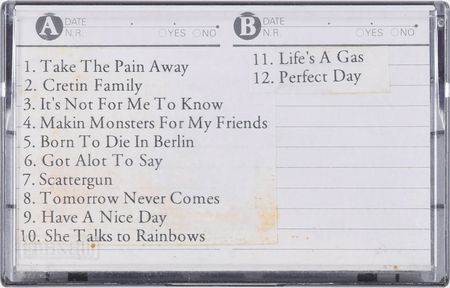 Lot #2535 CJ Ramone's '¡Adios Amigos!' Demo
