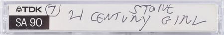 Lot #2540 CJ Ramone's Joey Ramone Demo Tape - Image 2