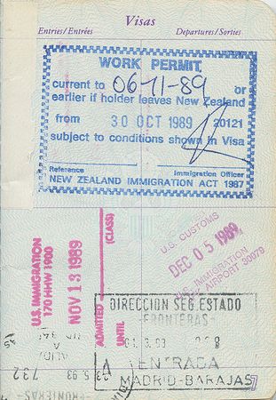Lot #2543 CJ Ramone's Passport - Image 4