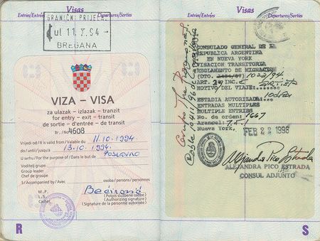 Lot #2543 CJ Ramone's Passport - Image 5