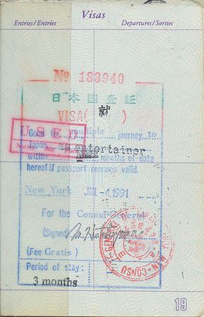 Lot #2543 CJ Ramone's Passport - Image 3