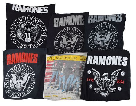 Lot #2508 CJ Ramone's Group of (16) T-Shirts