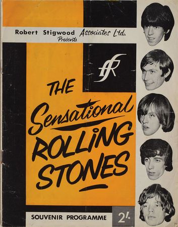 Lot #491 Rolling Stones Program - Image 1