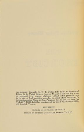 Lot #447 William Peter Blatty and Peter Benchley - Image 2