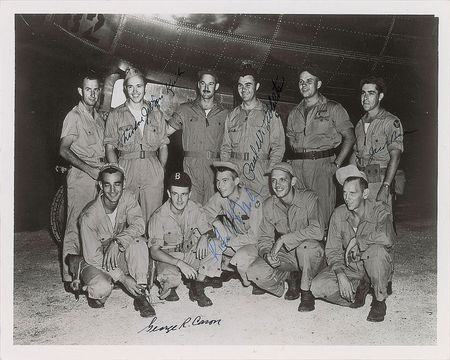 Lot #456 Enola Gay Signed Photograph - Image 1