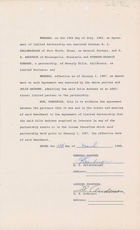 Lot #841 Julie Andrews - Image 2