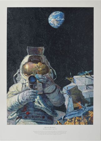 Lot #530 Alan Bean Print - Image 1