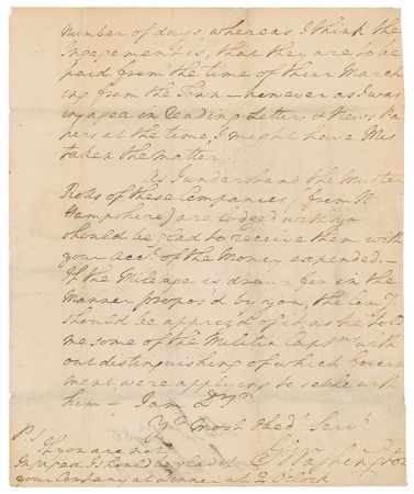 Lot #190 George Washington: At the start of 1776, Washington calls the minutemen into Continental service - Image 3