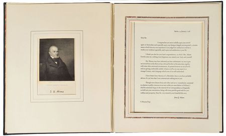 Lot #207 John Quincy Adams: 