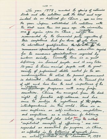 Lot #330 Albert Sabin: Sabin observes the state of medicine in China - Image 4