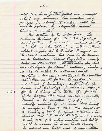 Lot #330 Albert Sabin: Sabin observes the state of medicine in China - Image 14