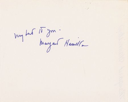 Lot #948 Wizard of Oz: Margaret Hamilton Signature - Image 2