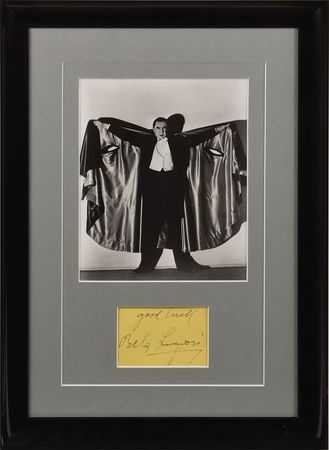 Lot #829 Bela Lugosi Signature - Image 1