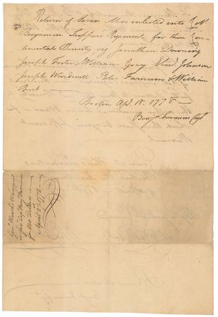 Lot #97 William Heath: A Bunker Hill captain's bounty, approved by Major General Heath - Image 2