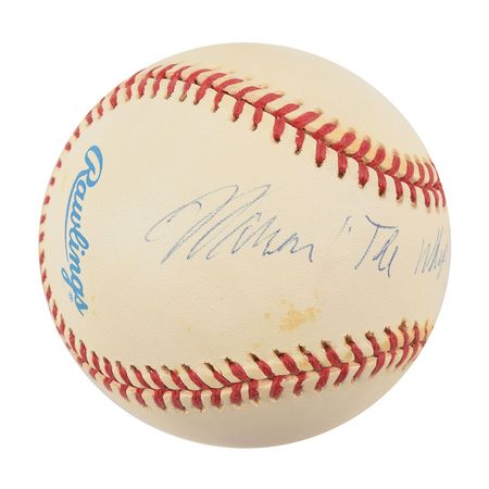 Lot #371 Warren Buffett Baseball - Image 1