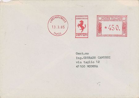 Lot #1071 Enzo Ferrari Typed Letter Signed - Image 3
