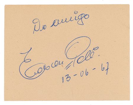 Lot #1078 Pele Signature - Image 1