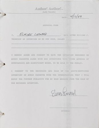 Lot #646 Authors: Large assemblage of authors—from Clancy and Leonard to Cousy and Schirra - Image 3